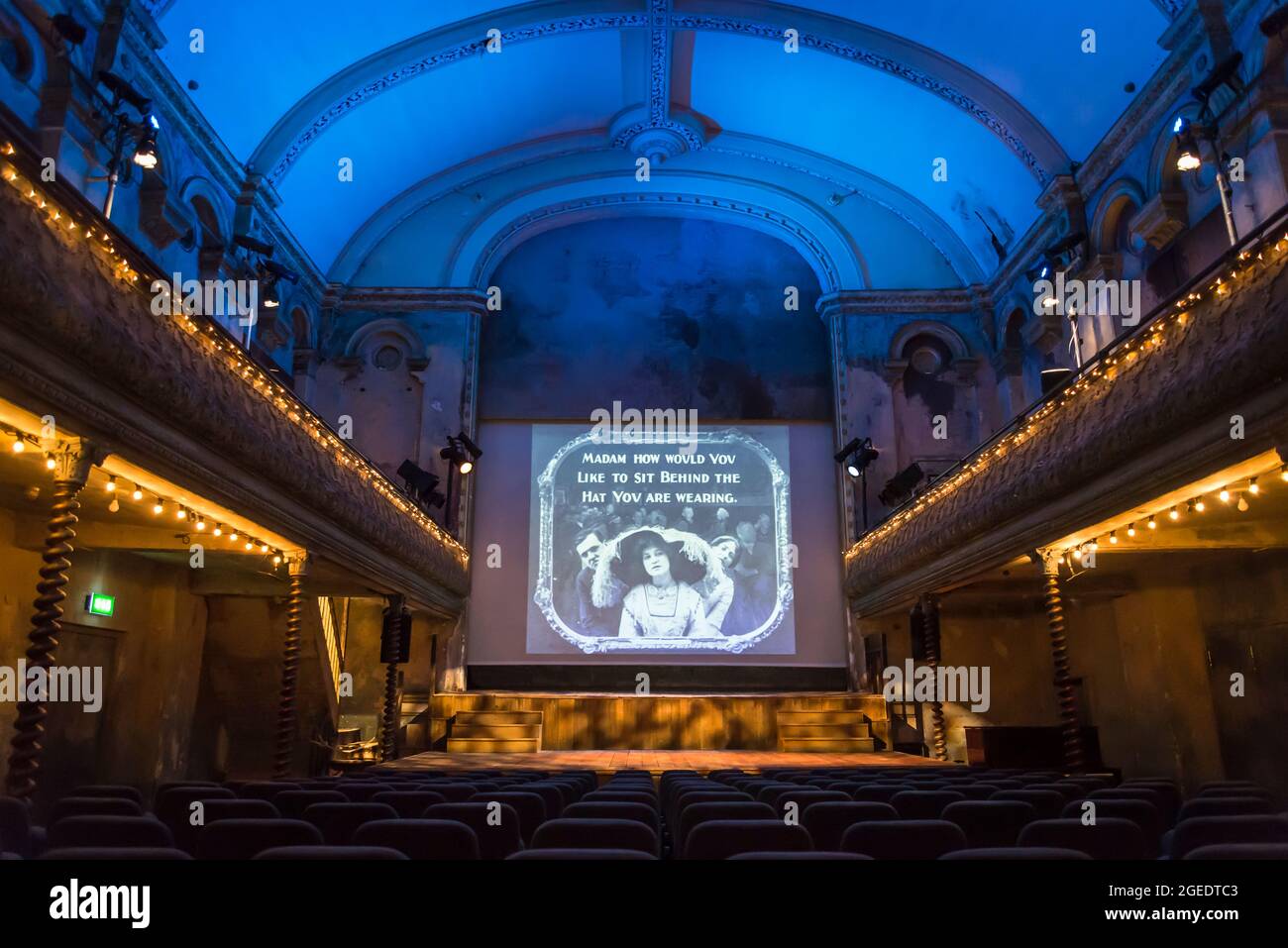 Wilton's Music Hall, ein denkmalgeschütztes Gebäude aus dem 19. Jahrhundert, London, England, Großbritannien Stockfoto