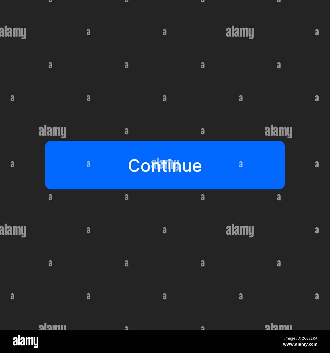 Schaltfläche „Weiter“. Einfaches blaues Symbol auf transparentem Hintergrund. Vektorgrafik Stock Vektor