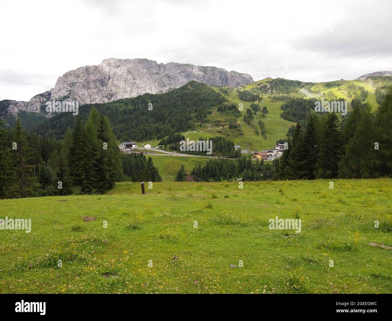 Hermagor-Pressegger See (Kreis Hermagor, Kärnten, Österreich) Stockfoto