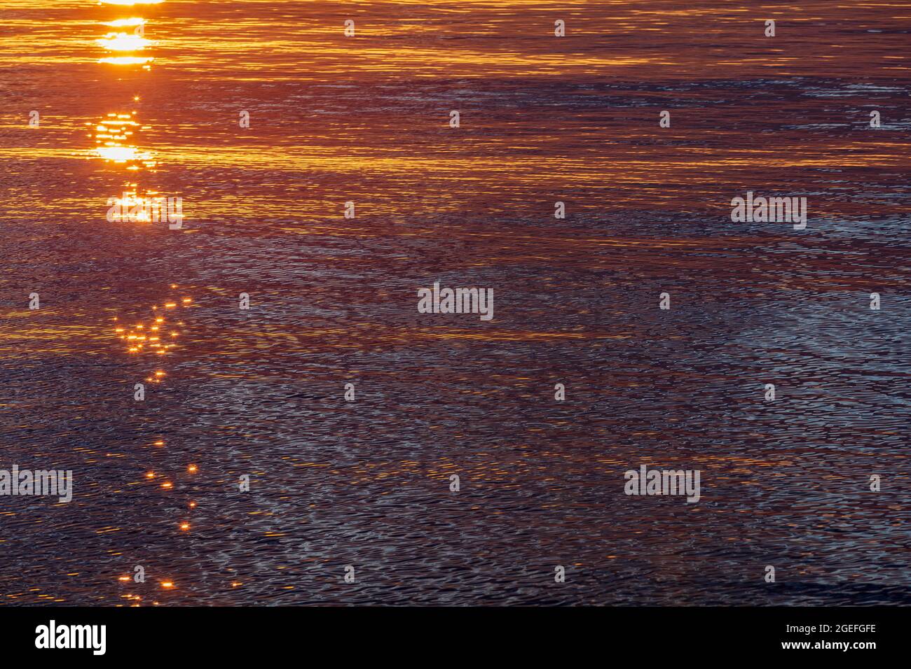 FRANKREICH, ALPES-MARITIMES (06) SONNENUNTERGANG Stockfoto