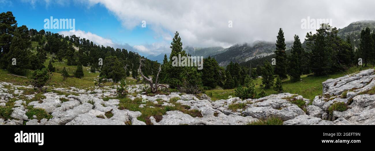 The Dent de Crolles Plateau, Isère, Frankreich Stockfoto