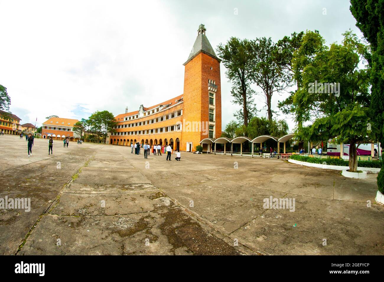 Nizza Hochschule in Da Lat StadtLam Dong Provinz Südvietnam Stockfoto