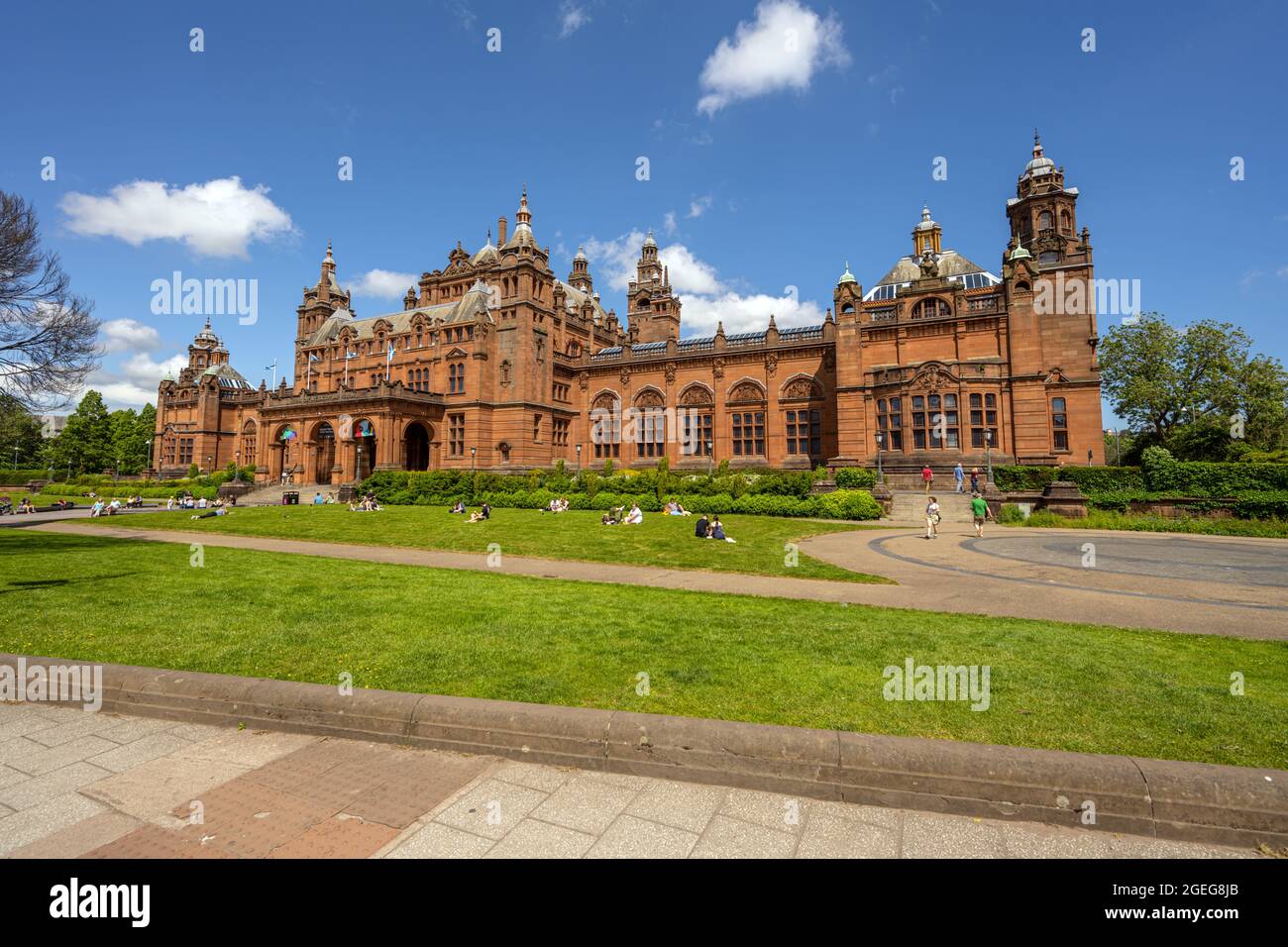 Kelvingrove Kunstgalerie und Museum Glasgow Schottland Stockfoto