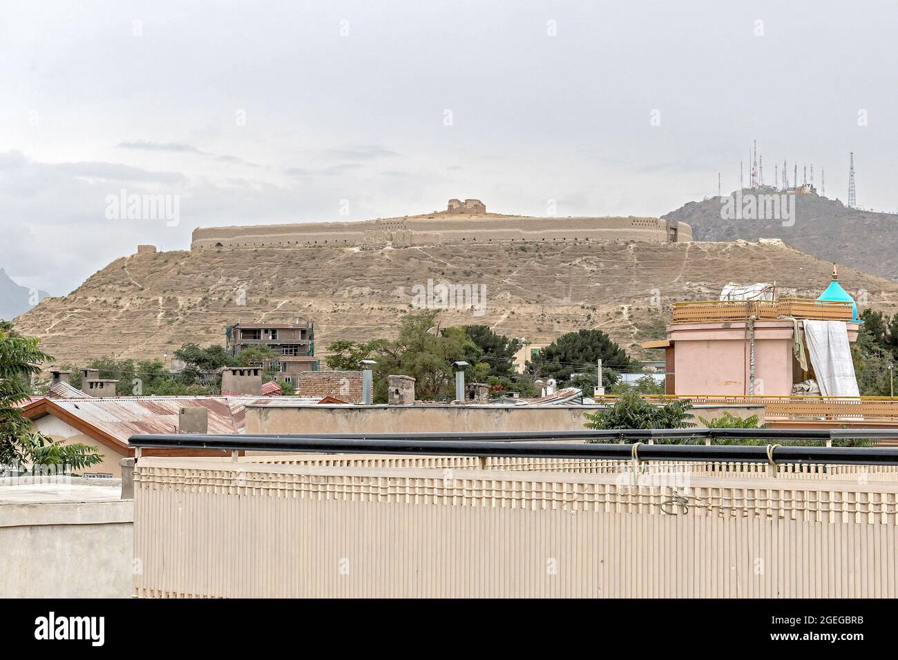 Blick auf die Stadt Kabul, Afghanistan Stockfoto