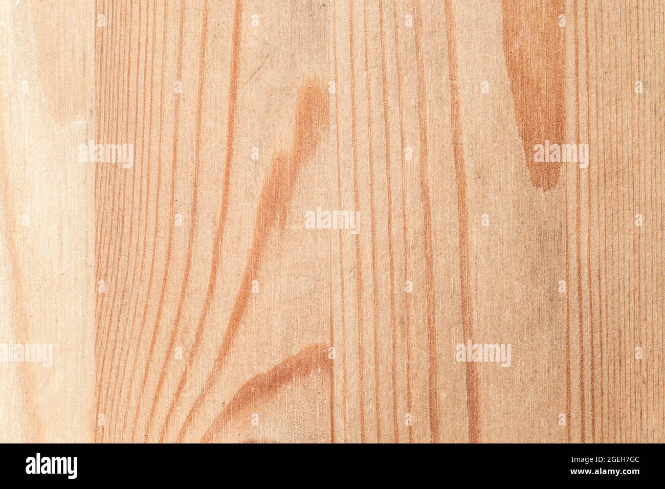 Holzplatte aus Kiefernplanken, Hintergrund Foto Textur Stockfoto