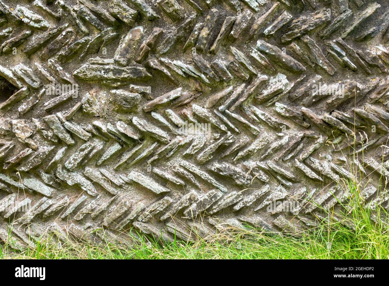 EDVIN LOACH OLD CHURCH, HEREFORDSHIRE, GROSSBRITANNIEN Stockfoto