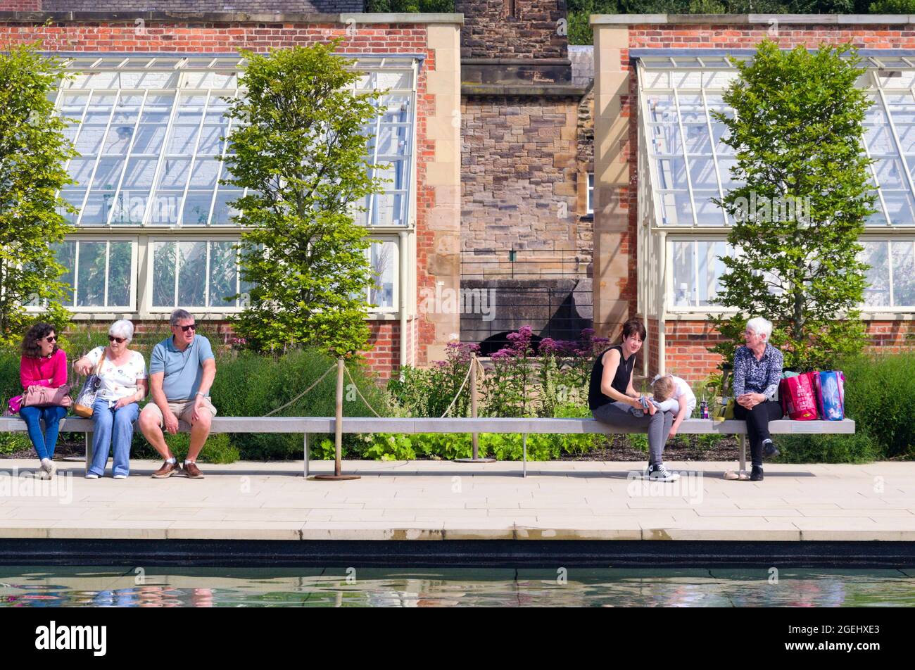 Im Garten der Royal Horticultural Society in Bridgewater, Salford, Greater Manchester, Großbritannien, Stockfoto