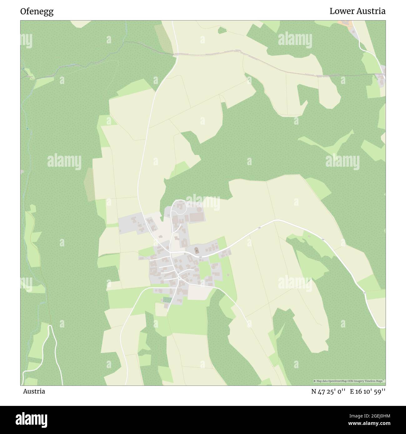 Ofenegg, Österreich, Niederösterreich, N 47 25' 0'', E 16 10' 59'', Karte, Timeless Map veröffentlicht im Jahr 2021. Reisende, Entdecker und Abenteurer wie Florence Nightingale, David Livingstone, Ernest Shackleton, Lewis and Clark und Sherlock Holmes haben sich bei der Planung von Reisen zu den entlegensten Ecken der Welt auf Karten verlassen.Timeless Maps kartiert die meisten Orte auf der Welt und zeigt die Verwirklichung großer Träume Stockfoto