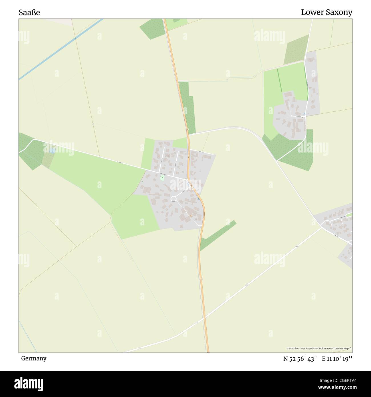 Saaße, Deutschland, Niedersachsen, N 52 56' 43'', E 11 10' 19'', Karte, Timeless Map veröffentlicht 2021. Reisende, Entdecker und Abenteurer wie Florence Nightingale, David Livingstone, Ernest Shackleton, Lewis and Clark und Sherlock Holmes haben sich bei der Planung von Reisen zu den entlegensten Ecken der Welt auf Karten verlassen.Timeless Maps kartiert die meisten Orte auf der Welt und zeigt die Verwirklichung großer Träume Stockfoto