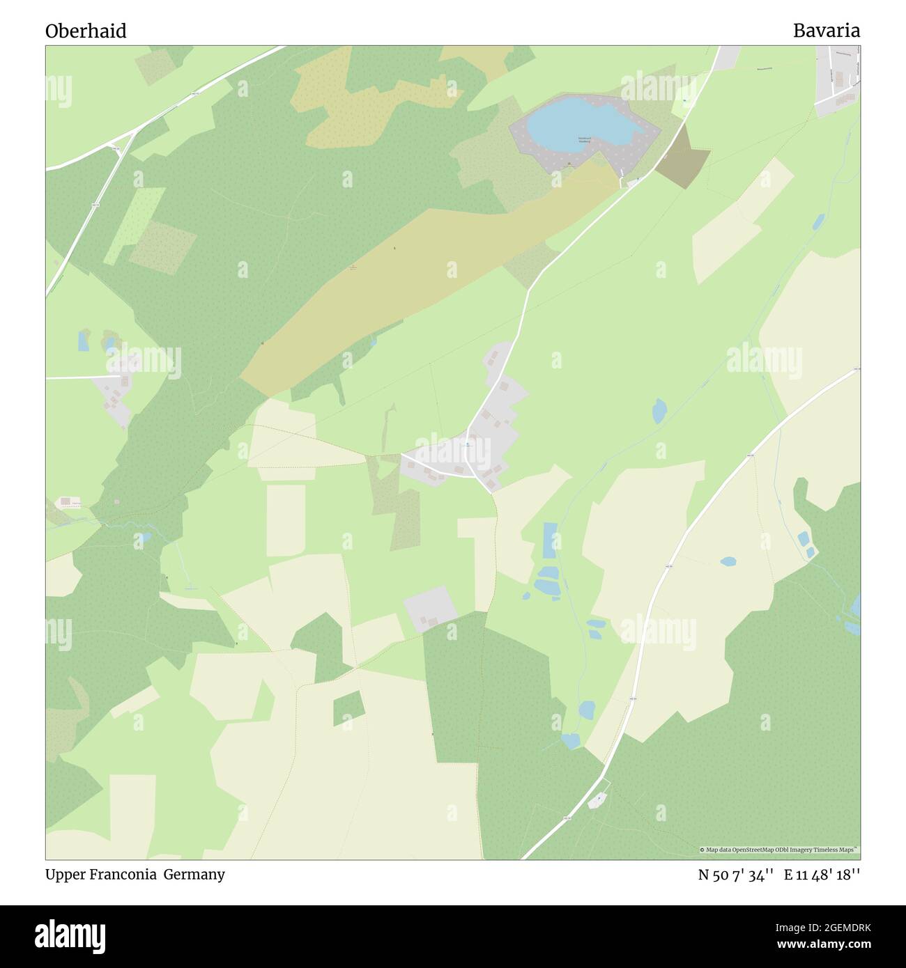 Oberhaid, Oberfranken, Deutschland, Bayern, N 50 7' 34'', E 11 48' 18