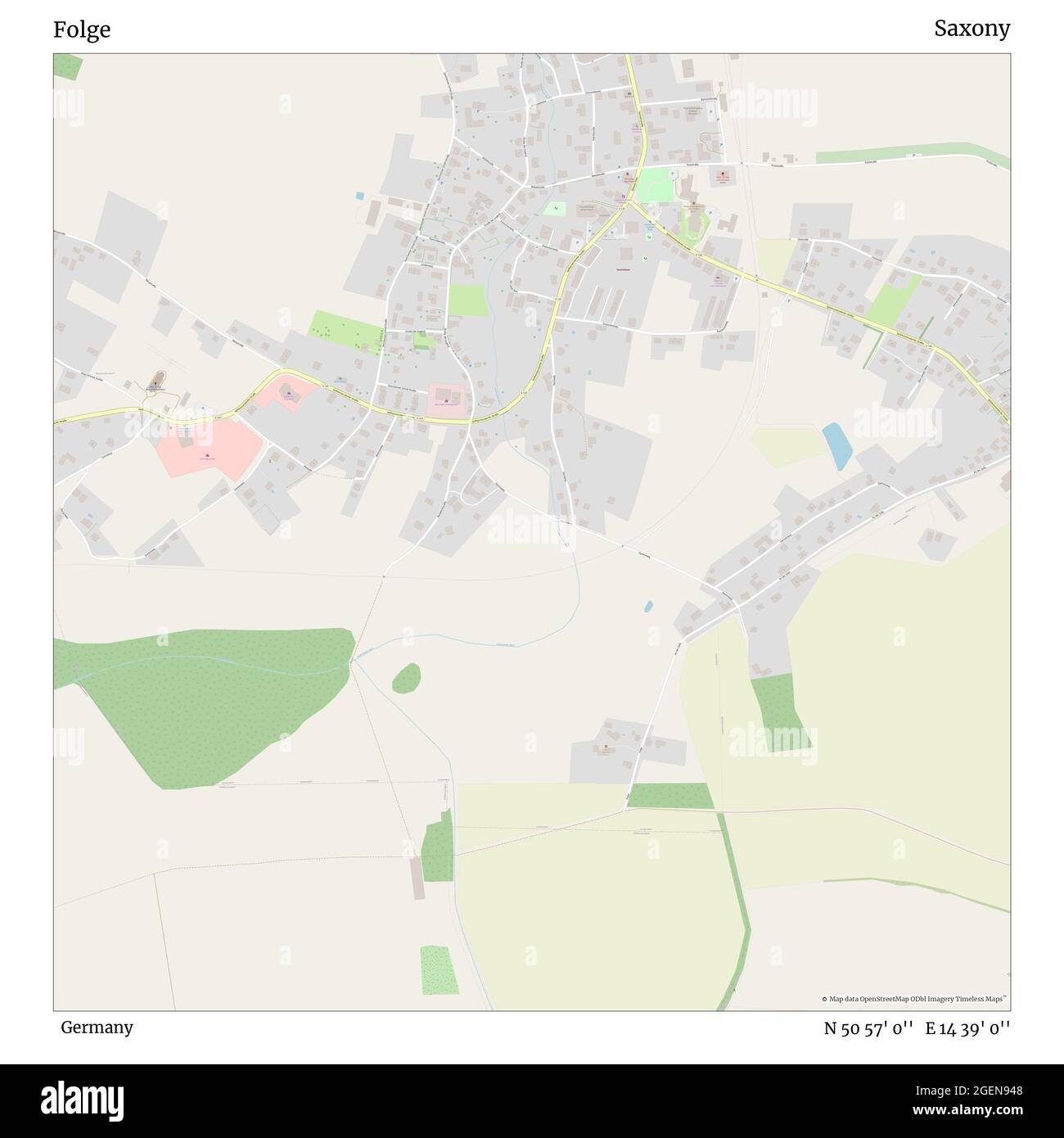 Folge, Deutschland, Sachsen, N 50 57' 0'', E 14 39' 0'', map, Timeless Map veröffentlicht im Jahr 2021. Reisende, Entdecker und Abenteurer wie Florence Nightingale, David Livingstone, Ernest Shackleton, Lewis and Clark und Sherlock Holmes haben sich bei der Planung von Reisen zu den entlegensten Ecken der Welt auf Karten verlassen.Timeless Maps kartiert die meisten Orte auf der Welt und zeigt die Verwirklichung großer Träume Stockfoto