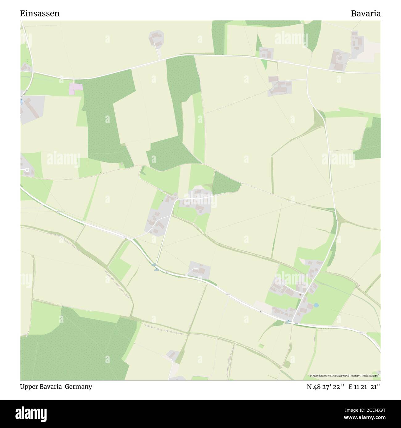 Einsassen, Oberbayern, Deutschland, Bayern, N 48 27' 22'', E 11 21' 21