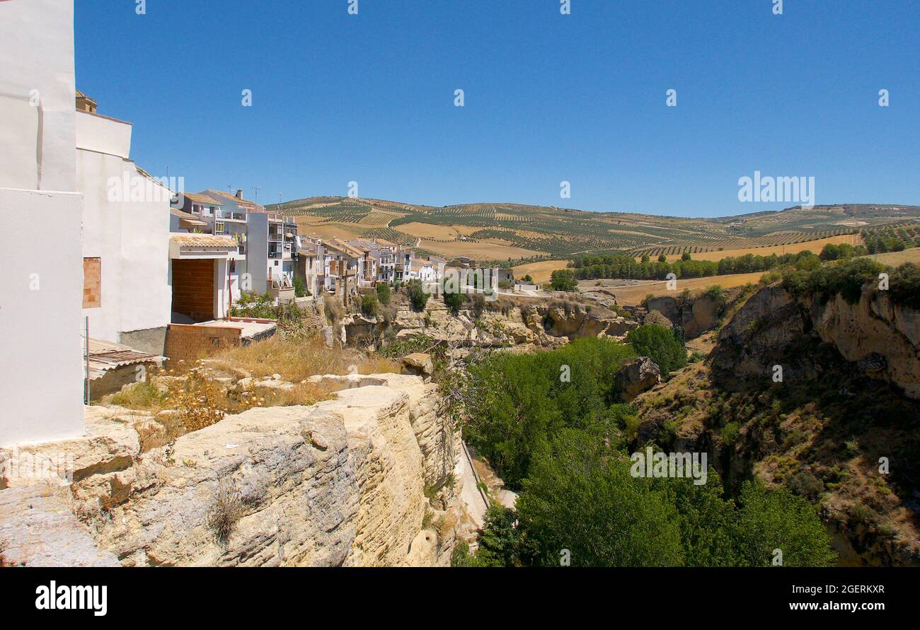Alhama de Granada Südspanien Stockfoto