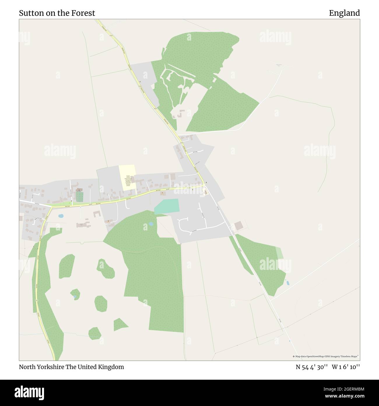 Sutton On The Forest North Yorkshire Grossbritannien England N 54 4 30 W 1 6 10 Map Timeless Map Veroffentlicht Im Jahr 21 Reisende Entdecker Und Abenteurer Wie Florence Nightingale David Livingstone