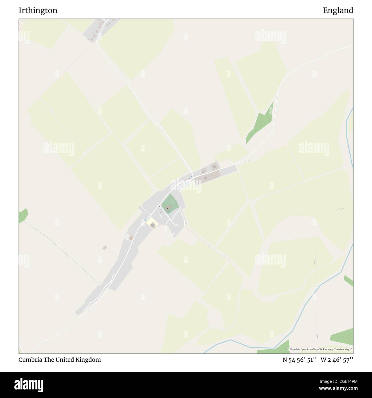 Irthington, Cumbria, Großbritannien, England, N 54 56' 51'', W 2 46' 57