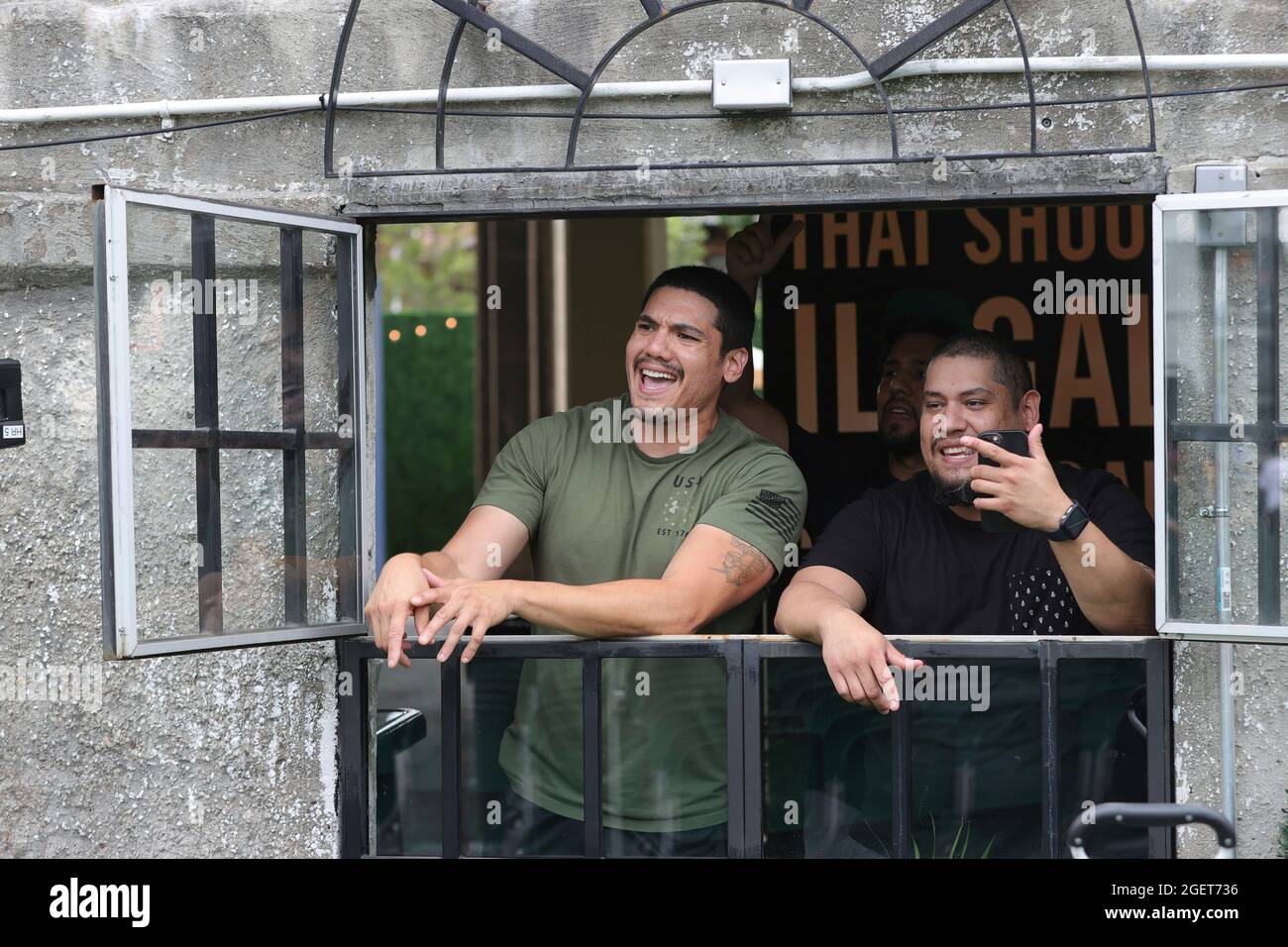Forest Hills Stadium, Queens, New York, USA, August 20, 2021 - während der Hip Hop Summer NYC Homecoming Concert Series 2021 heute im Queens Forest Hills Stadium Foto: Luiz Rampelotto/EuropaNewswire FOTOKREDIT ERFORDERLICH. Quelle: dpa picture Alliance/Alamy Live News Stockfoto