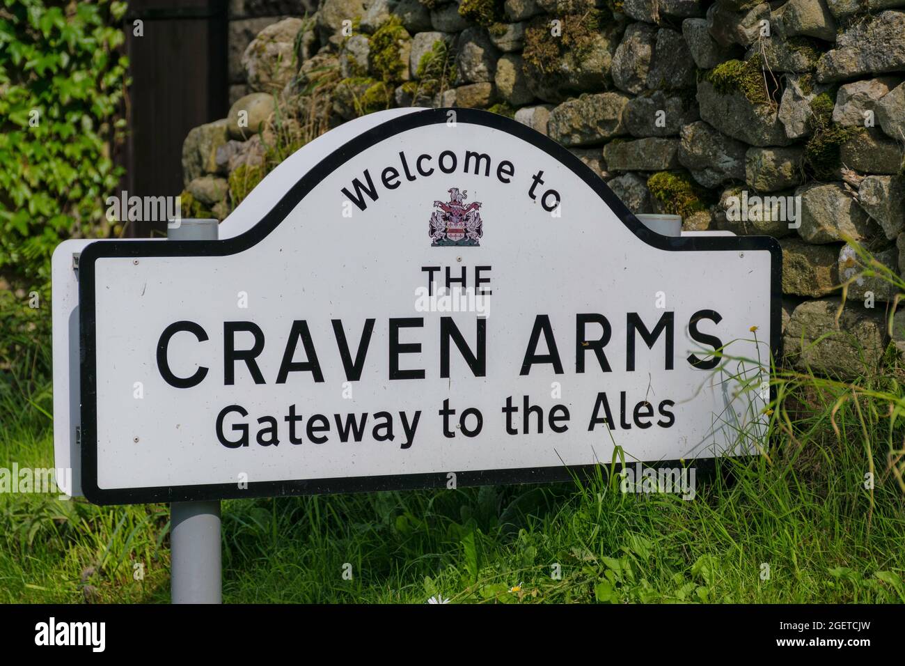 Craven Arms Tor zu den Ales, Appletreewick Stockfoto