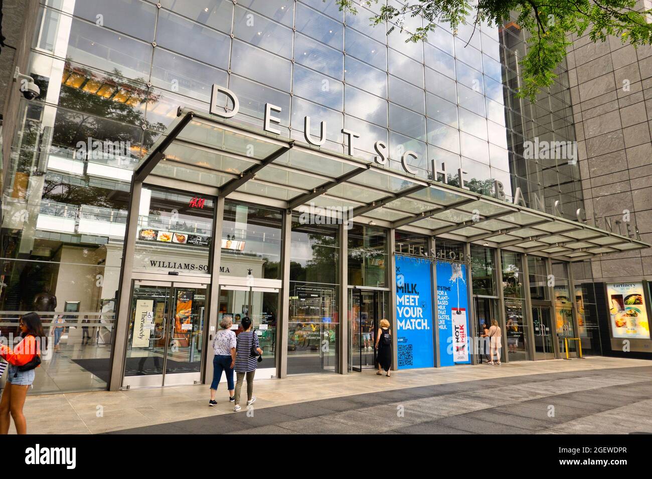 Deutsche Bank Center, ehemals Time Warner Center am Columbus Circle, NYC Stockfoto