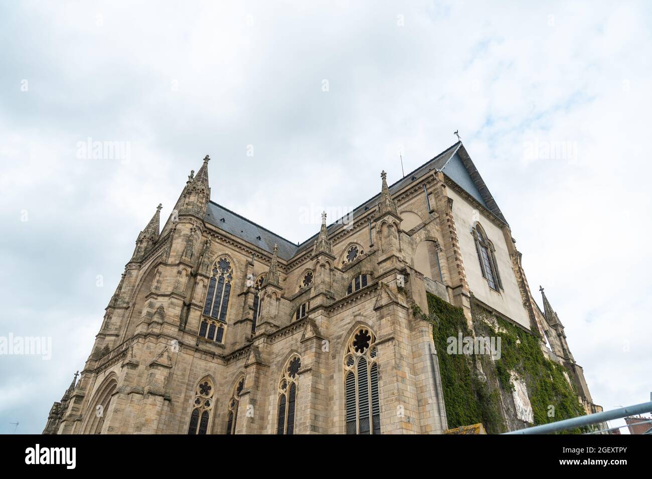 Die wunderschöne Notre-Dame Basilika von Bonne Nouvelle in Rennes, Frankreich Stockfoto