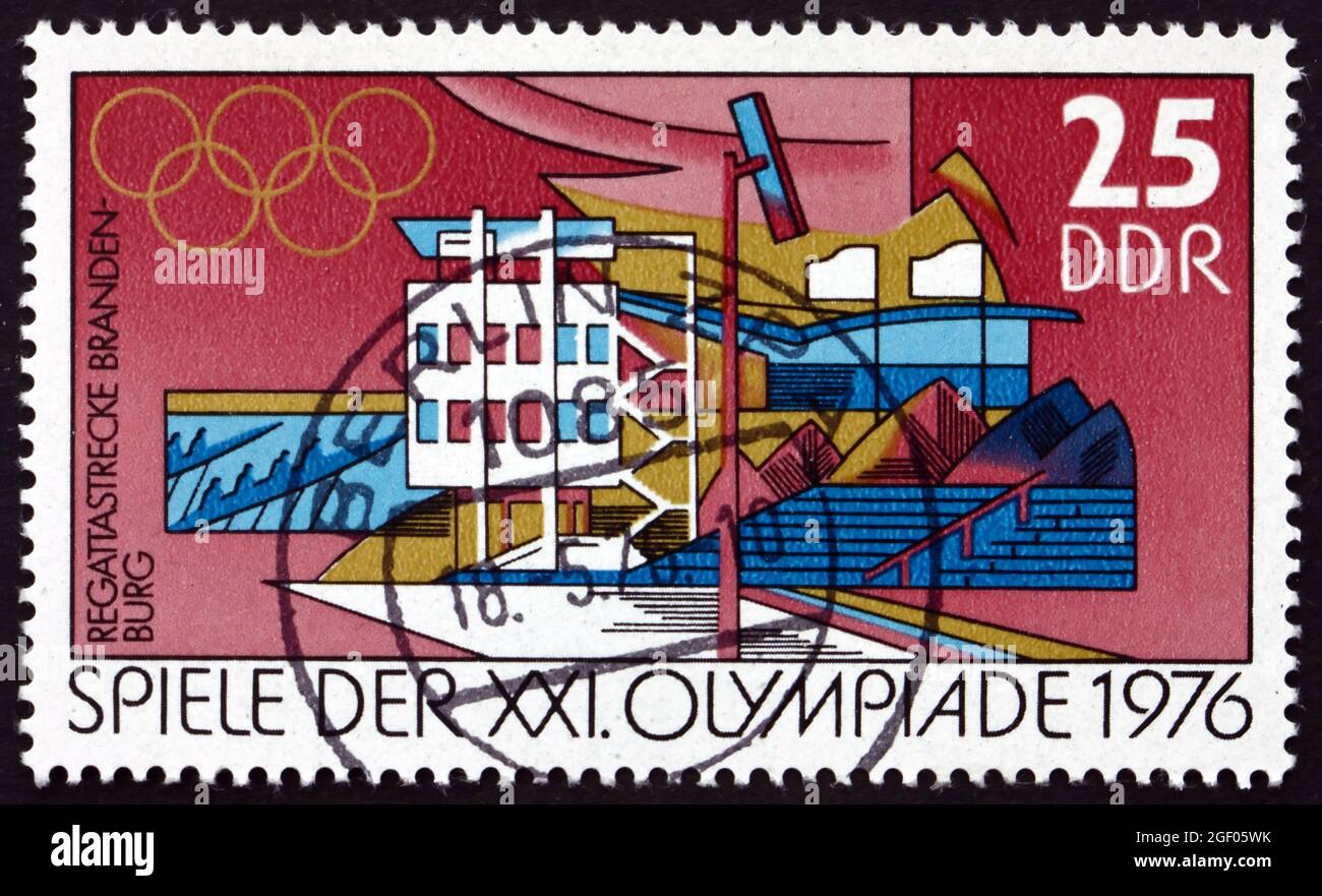 DEUTSCHLAND UM 1976 Eine in Deutschland gedruckte Marke zeigt