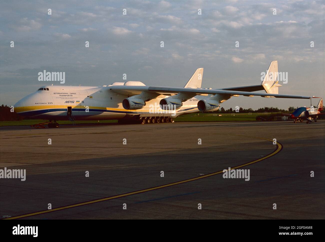 Antonow An-225 "Mriya" Stockfoto