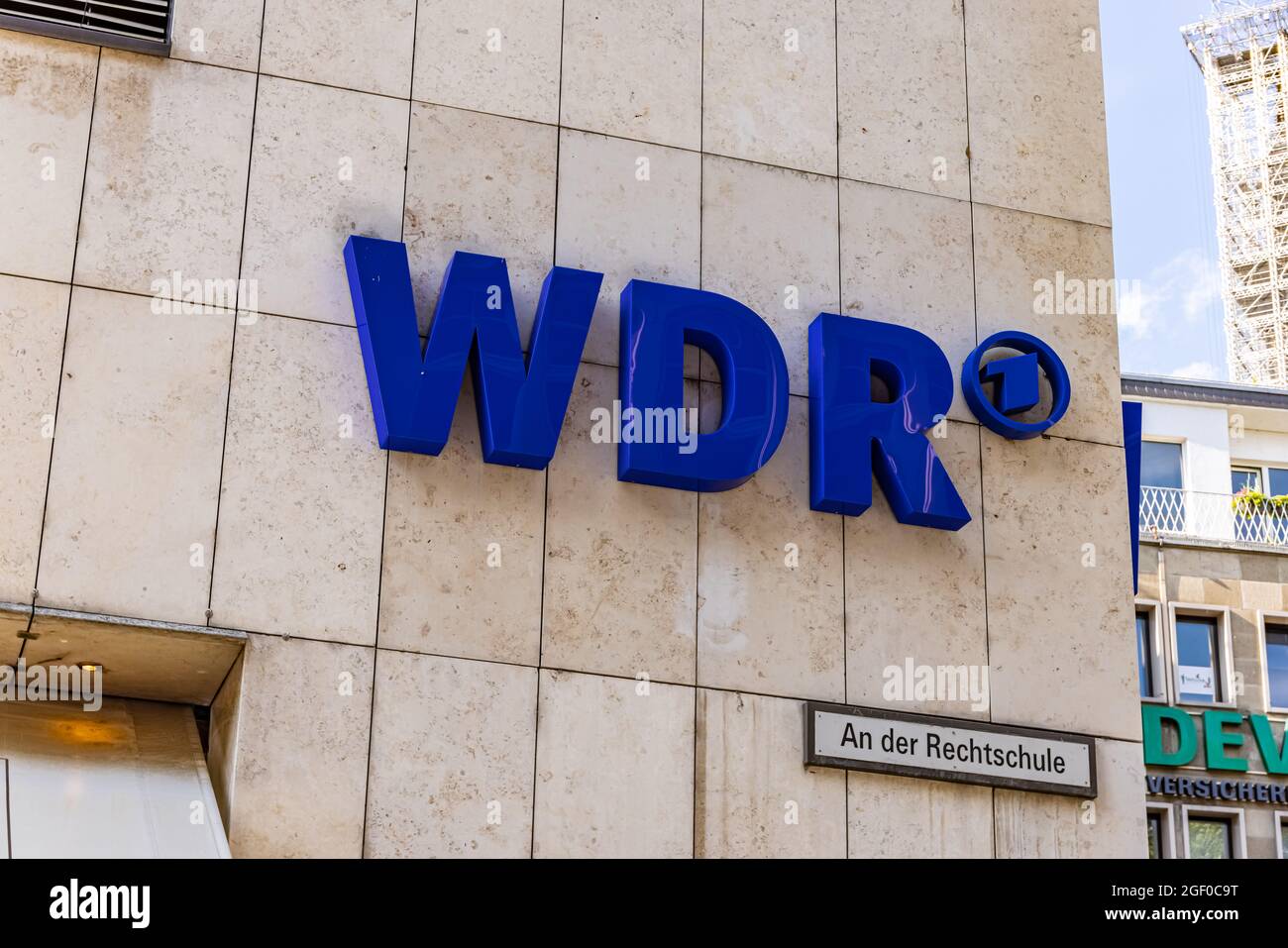 WDR Radio- und Rundfunksender in Köln Deutschland - STADT KÖLN DEUTSCHLAND  - 25. JUNI 2021 Stockfotografie - Alamy