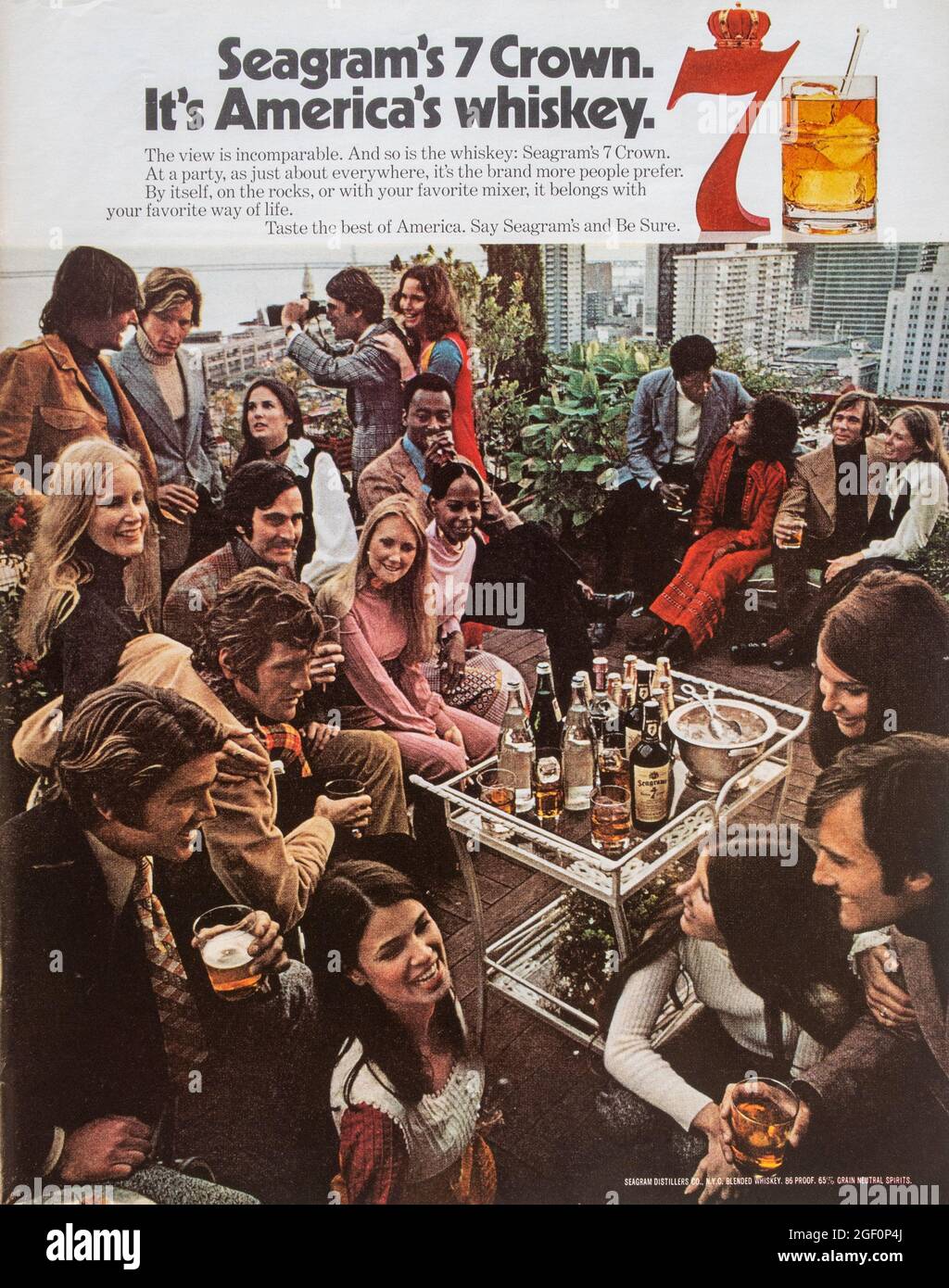 Anzeige des Vintage Life Magazine, Ausgabe vom 19. Mai 1972, USA Stockfoto