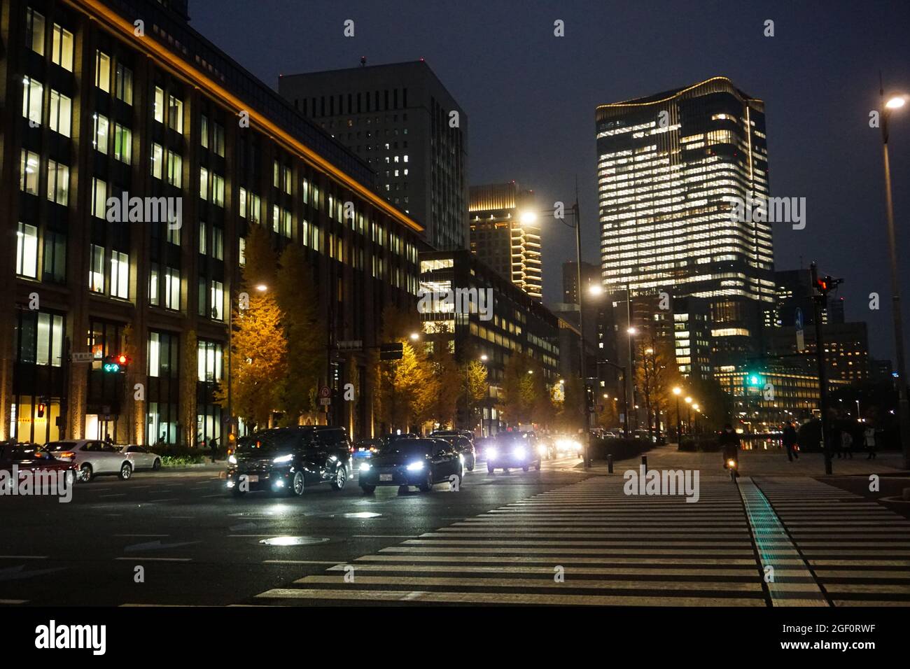 Tokyo Crossing Wolkenkratzer Marunouchi Japan Stock Foto Stock Bilder Stock Bilder Stockfoto