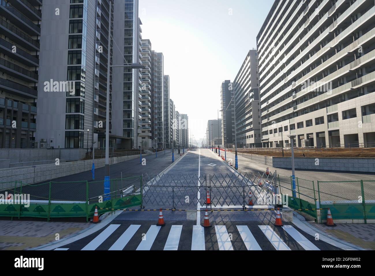 Tokyo Crosswalk Crossing Shinjuku Real Estate Building Apartment City Japan Stock Foto Stock Bilder Stock Bilder Stockfoto