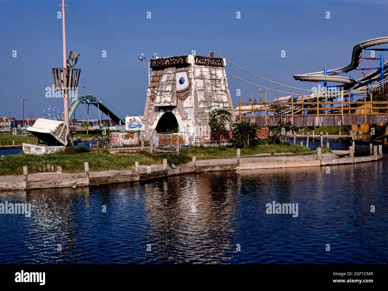 Jolly Roger Amusement Park, Ocean City, Maryland, 1985 Stockfoto