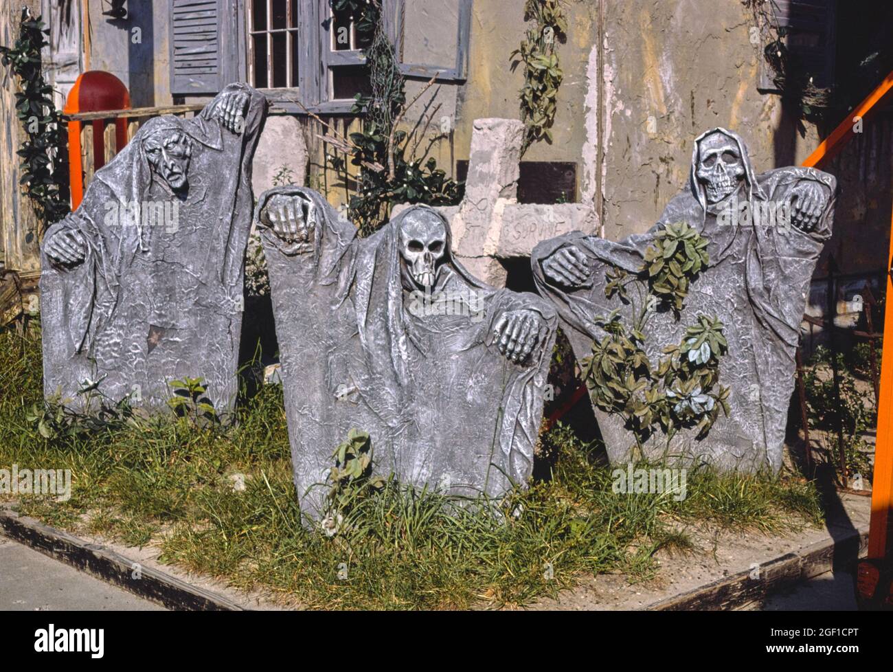 Three Ghosts at Morbid Manor, Ocean City, Maryland, 1985 Stockfoto
