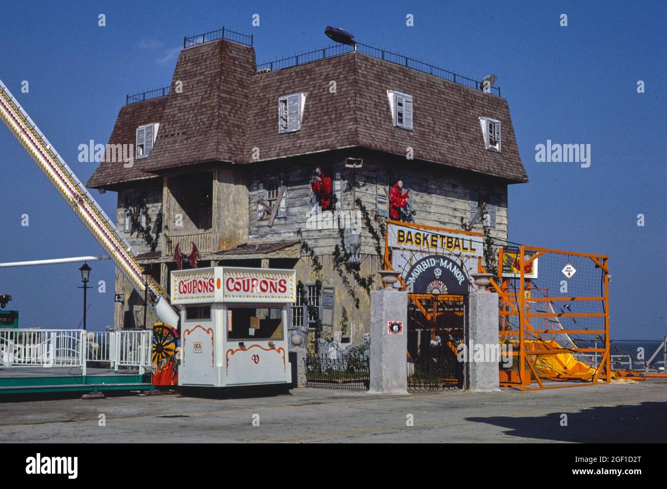 Morbid Manor, Ocean City, Maryland, 1985 Stockfoto