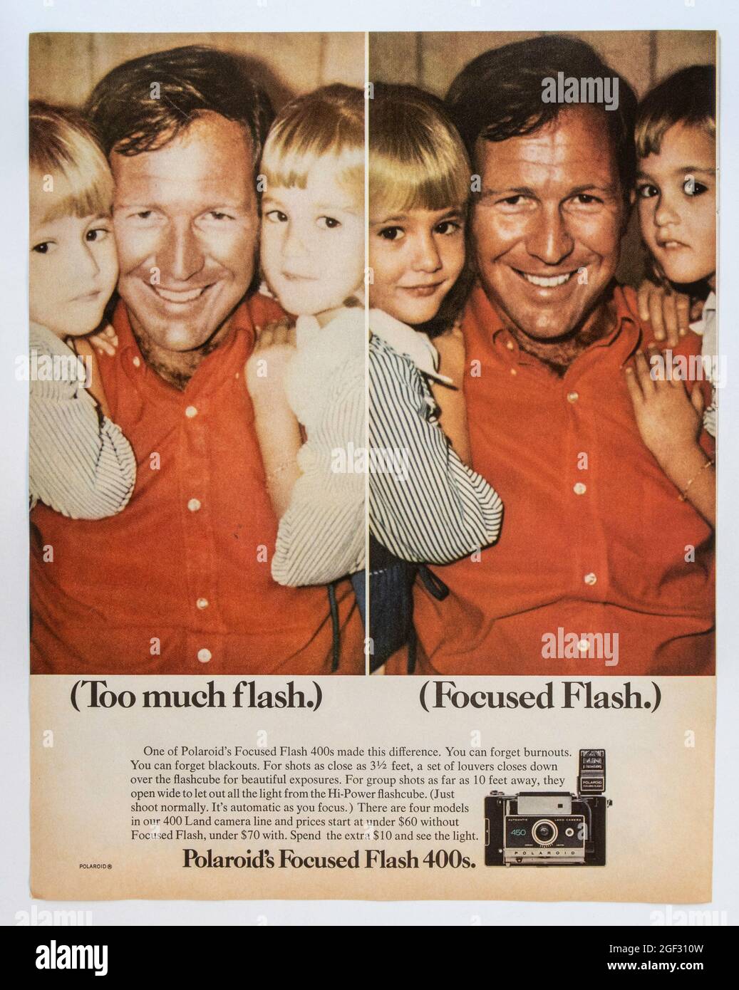 Anzeige des Vintage Life Magazine, Ausgabe vom 28. April 1972, USA Stockfoto