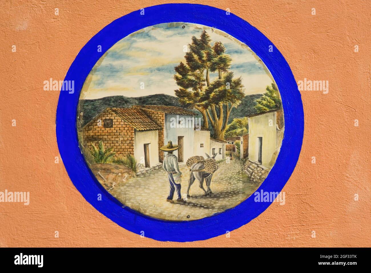 San Miguel de Allende, Mexiko: Keramikkunst, San Miguel de Allende, Provinz Guanajuato, Mexiko Stockfoto