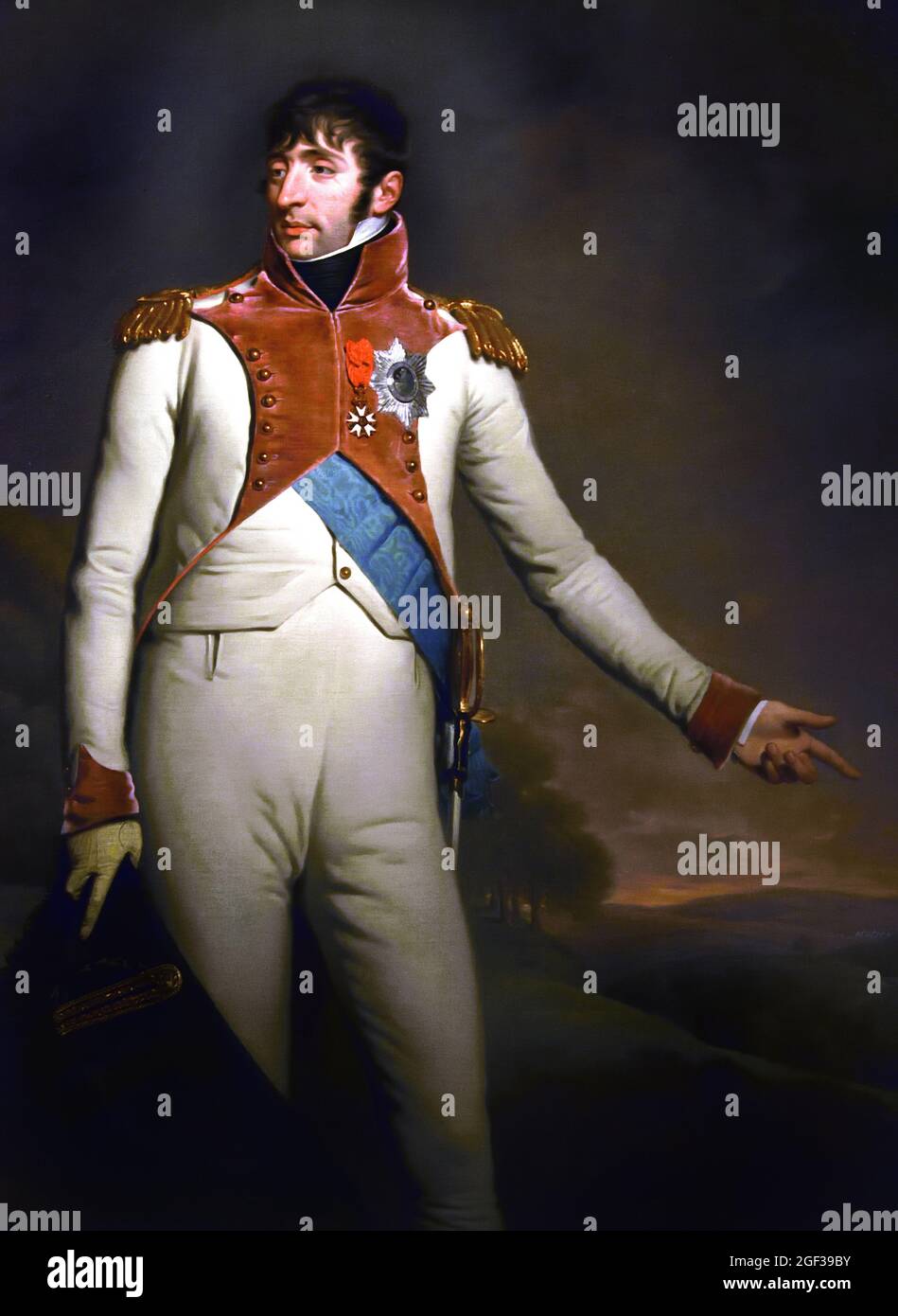 König Louis Napoléon Bonaparte war ein jüngerer Bruder Napoleons I., des französischen Imperators. Er war Monarch von 1806 bis 1810 und regierte über das Königreich Ho Stockfoto