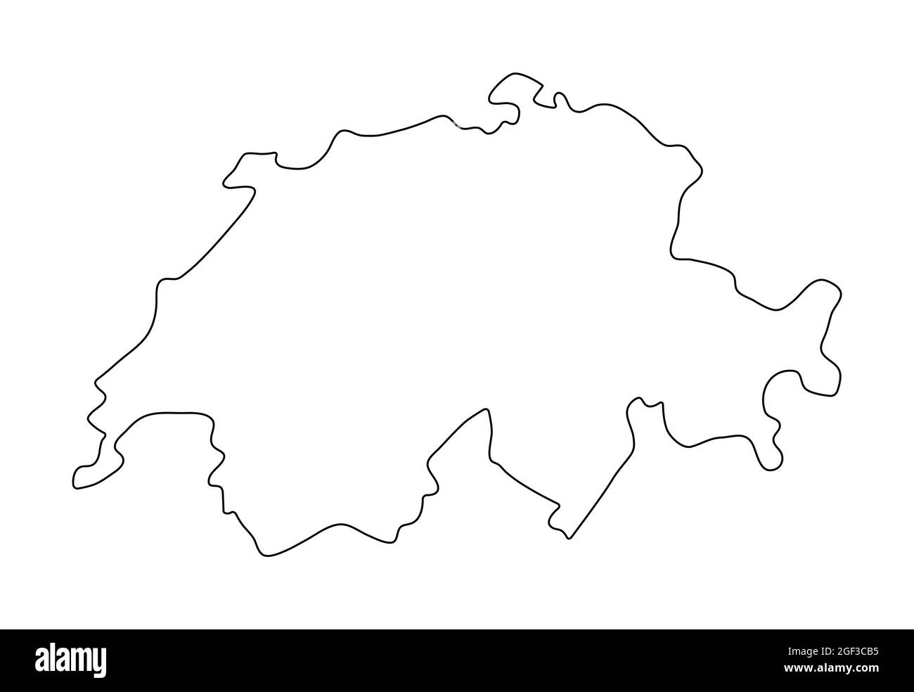 Karte Der Schweiz Karte Schwarzwei Stockfotos Und bilder Seite 2 