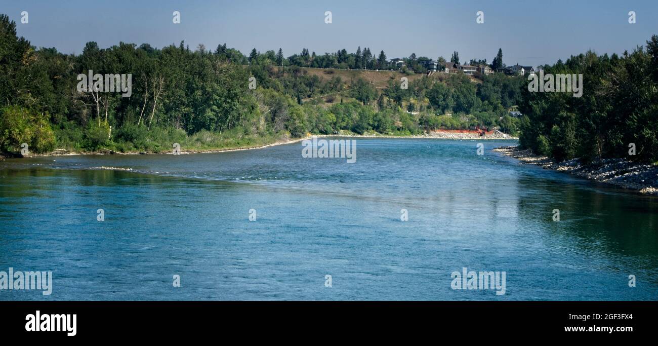 Prince's Island Park Calgary Alberta Stockfoto