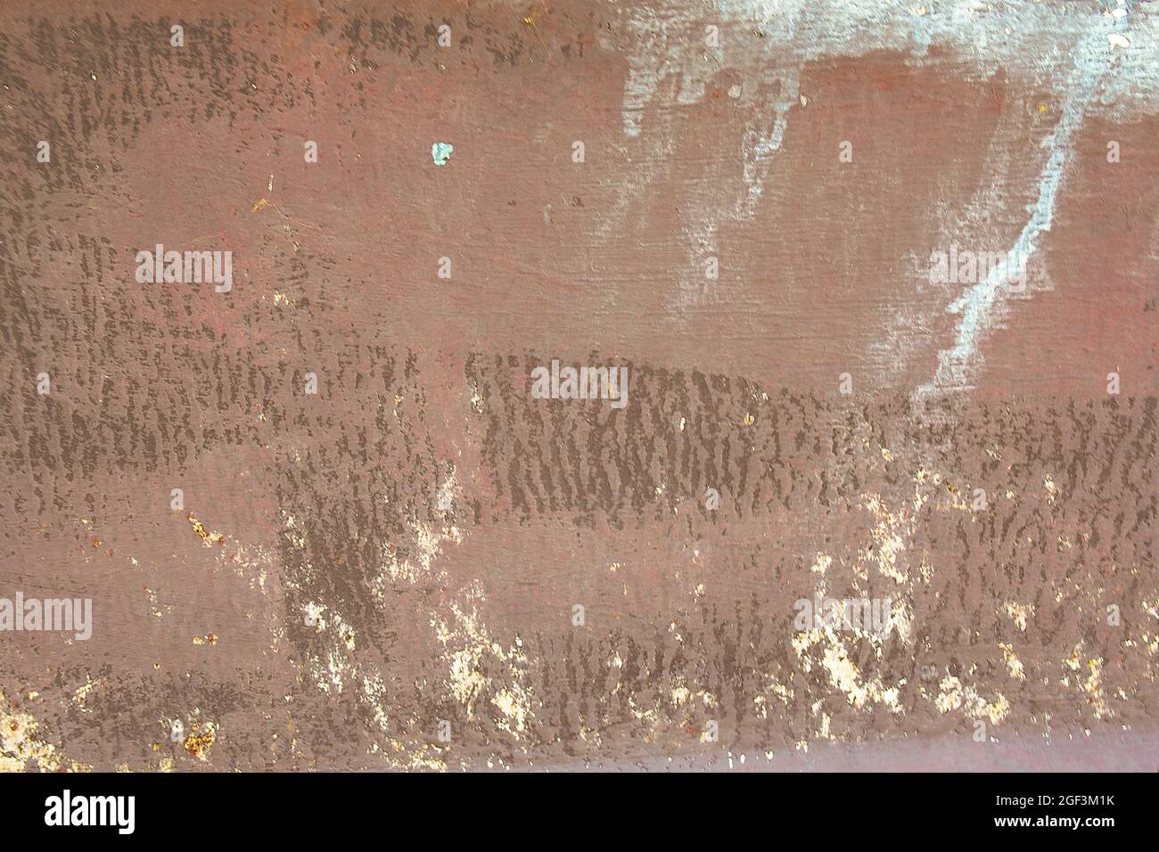 Strukturierter Effekt auf einer Metalloberfläche Stockfoto