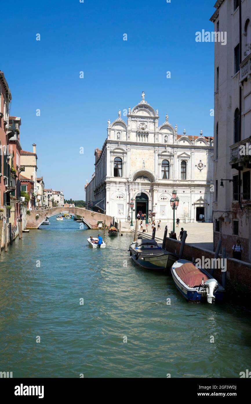 Scuola Grande di San Marco, Medizinisches Museum, Venedig/Italien Stockfoto