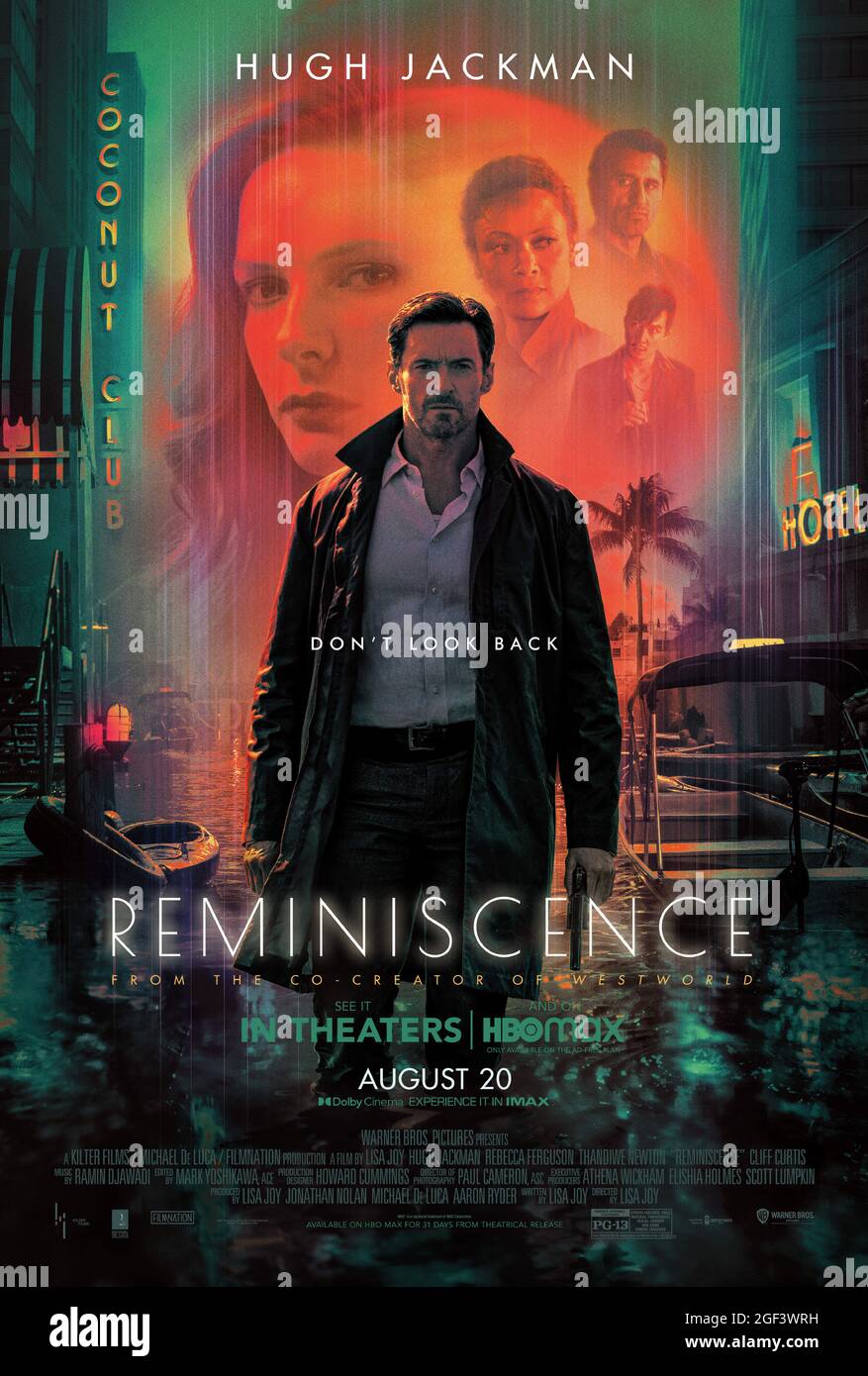 Poster, 'Reminiscence' (2021) Credit: Warner Bros. / The Hollywood Archive Stockfoto