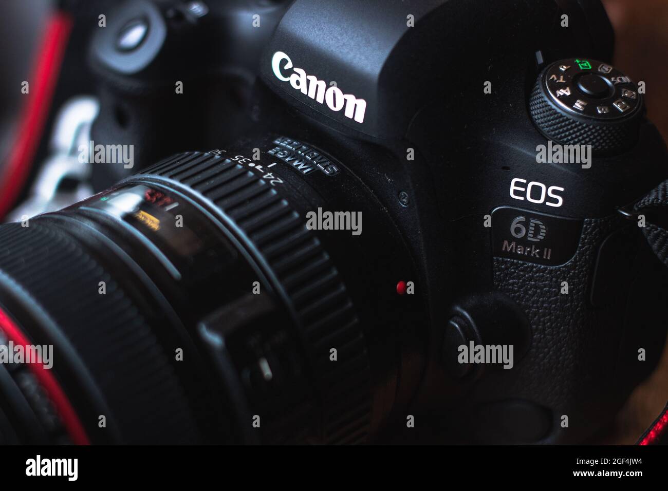 Canon EOS 6d Mark 2 und Canon 24-105L USM Stockfoto