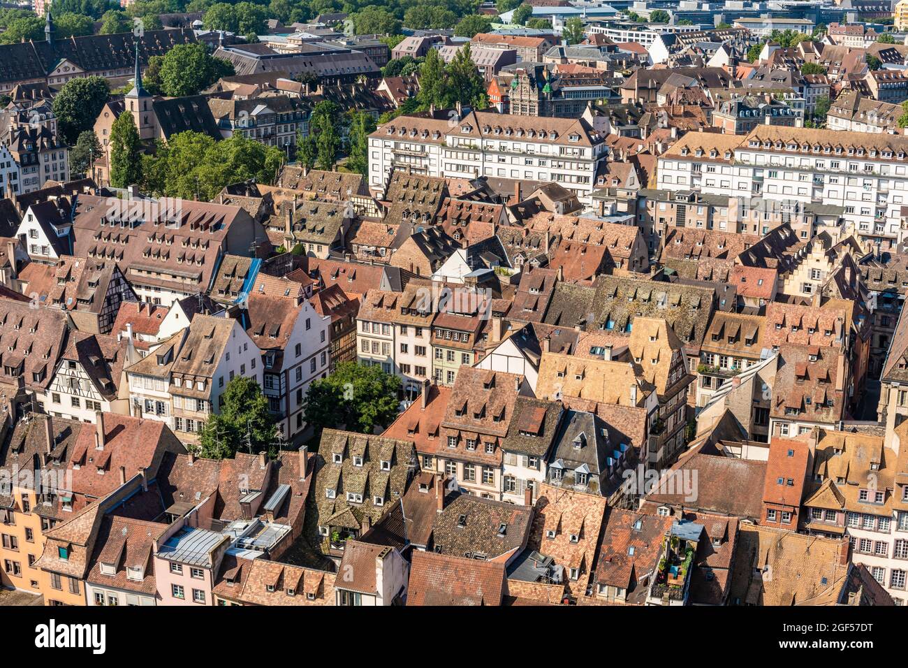 Frankreich, Bas-Rhin, Straßburg, Historische Altstadt Stockfoto