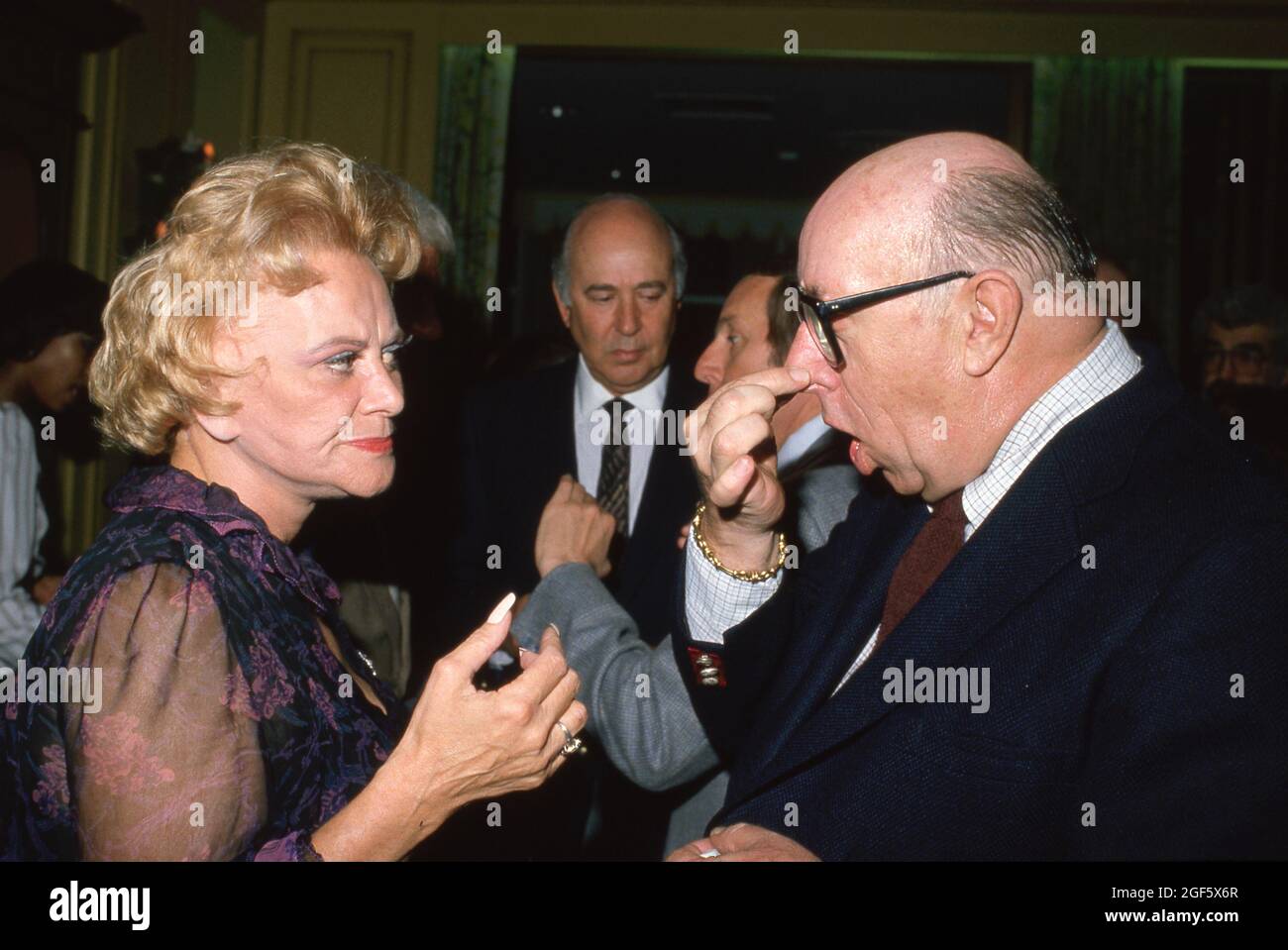 Rose Marie und Richard Deacon um die 1980er Jahre Credit: Ralph Dominguez/MediaPunch Stockfoto