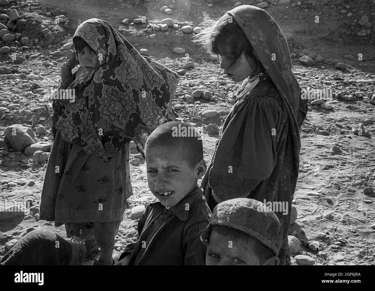 Mit islamischer Guerilla in afghanistan während der sowjetischen Besatzung 83-84 Stockfoto