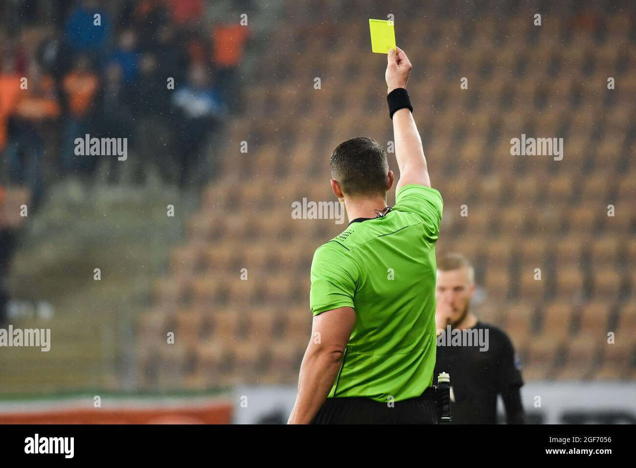 Was Bedeutet Gelbe Karte Beim Fußball www.alamy.de