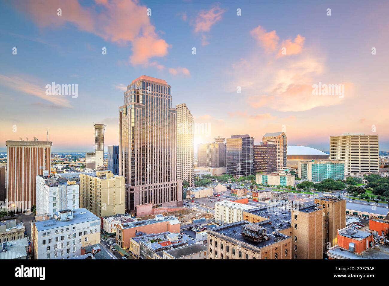 Downtown New Orleans, Louisiana, USA Stockfoto
