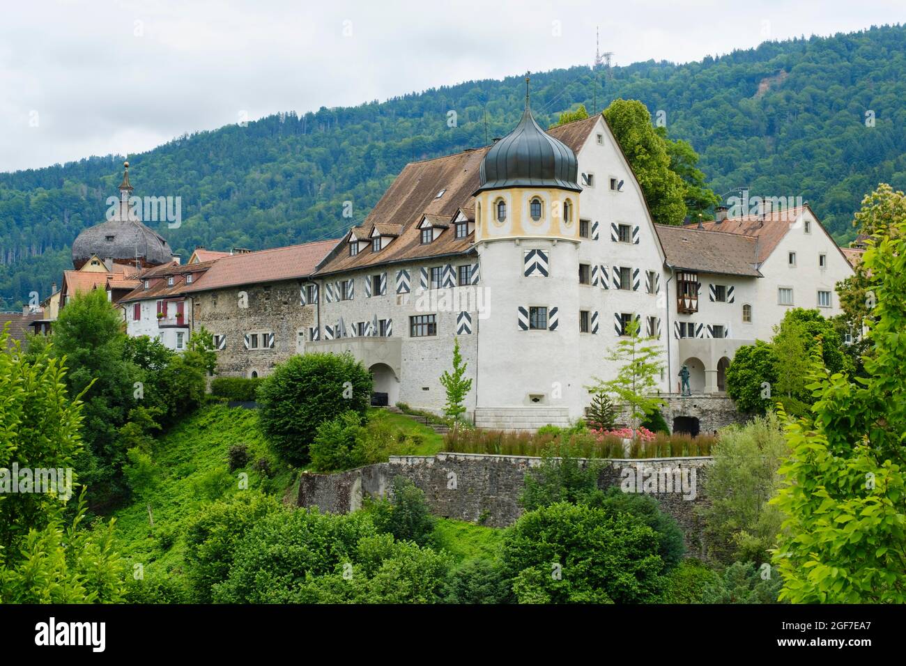 Deuring Schloessle, Oberstadt, Bregenz, Vorarlberg, Österreich Stockfoto