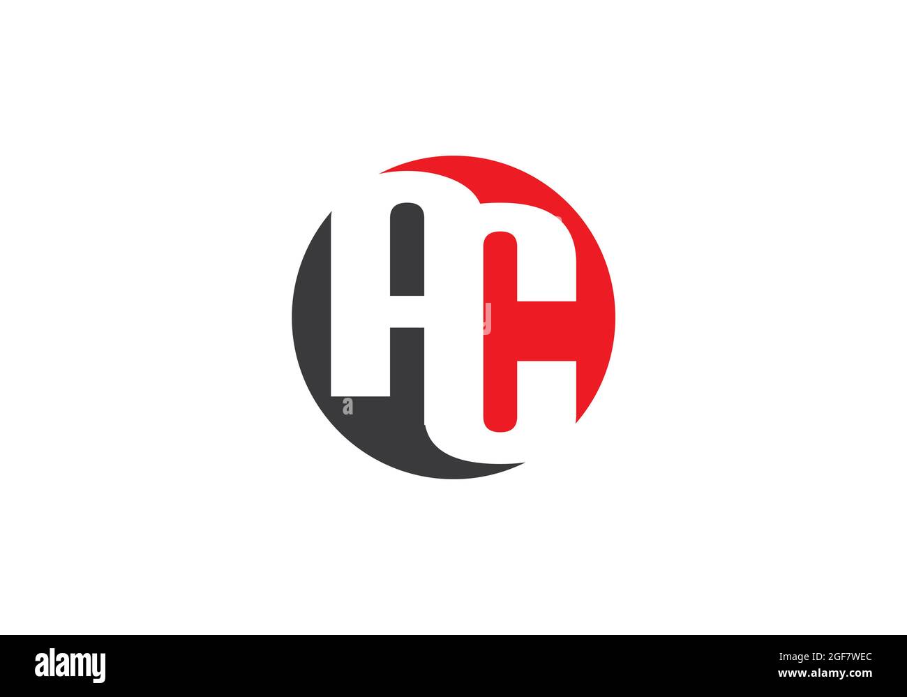 AC Logo Letter Design Vektorbild Stockfoto