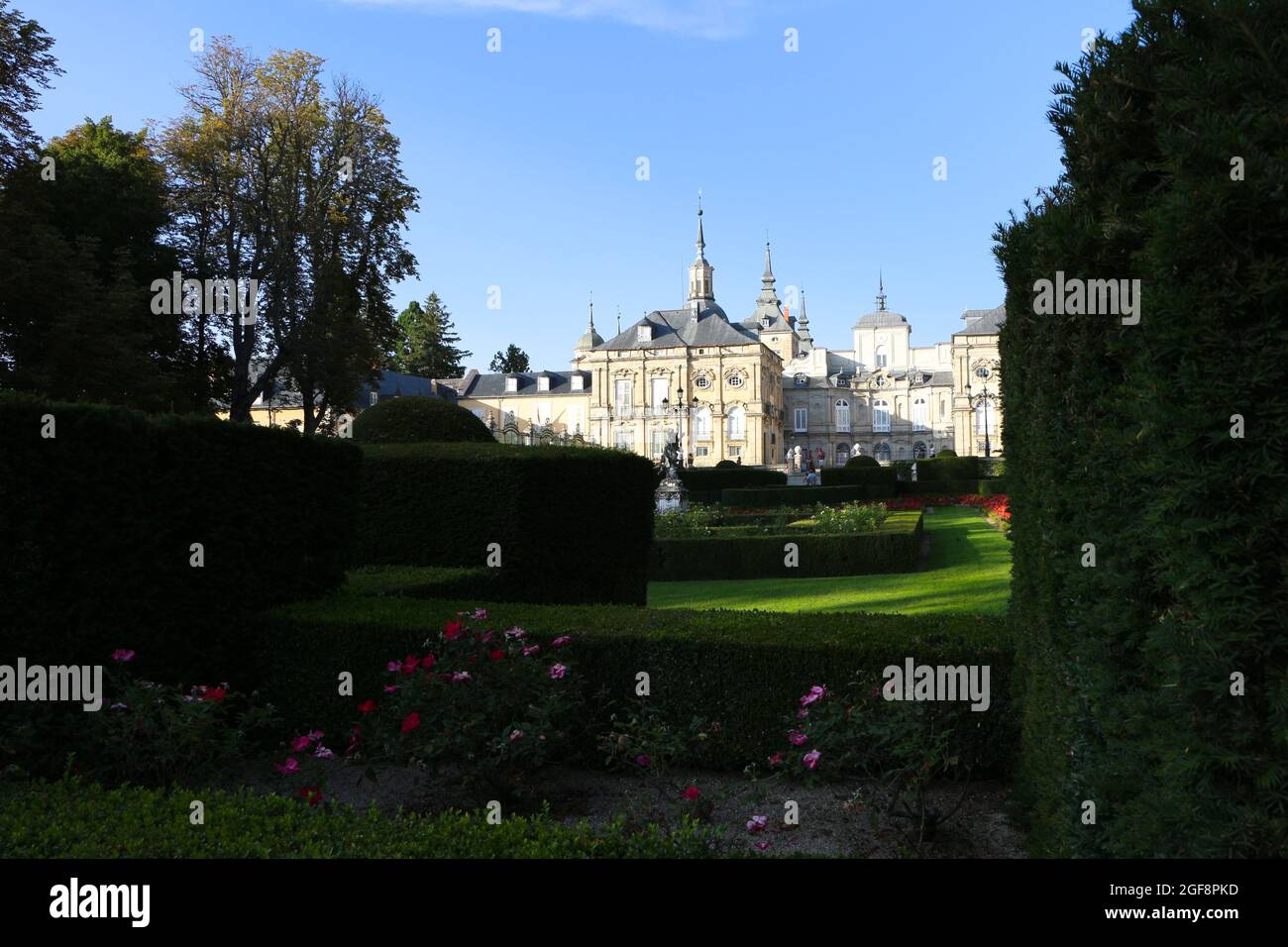 Real Sitio de San Ildefonso Segovia Castile und Leon Spanien Stockfoto