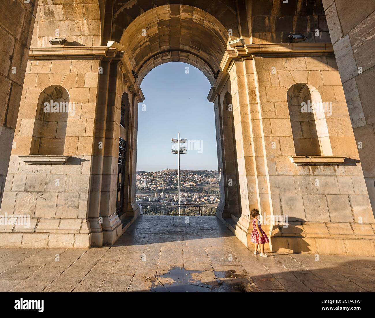 Wahrzeichen aus der französischen Ära in Constantine, Ost-Algerien Stockfoto